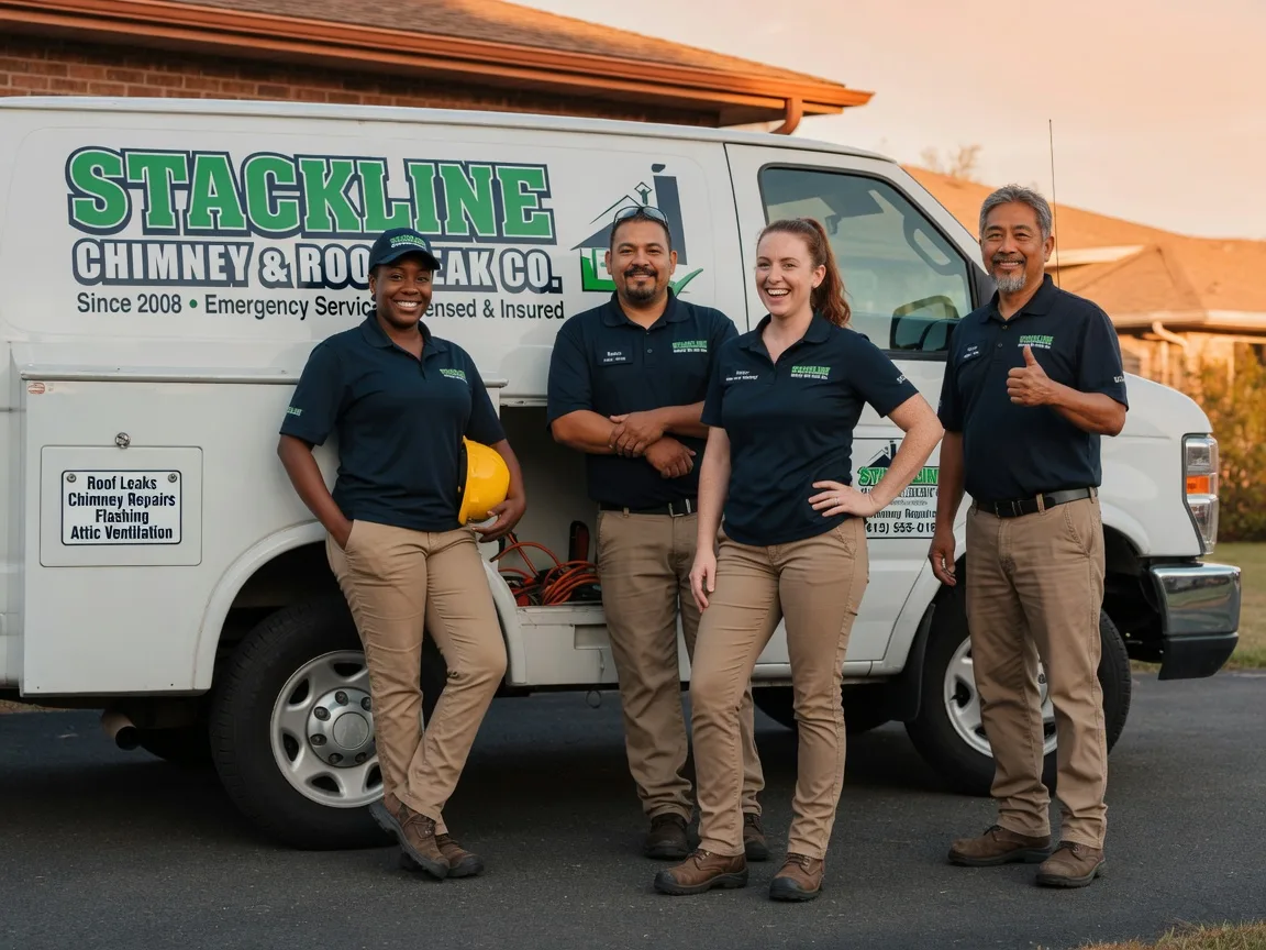 Chimney flashing repair company in Overton, NE